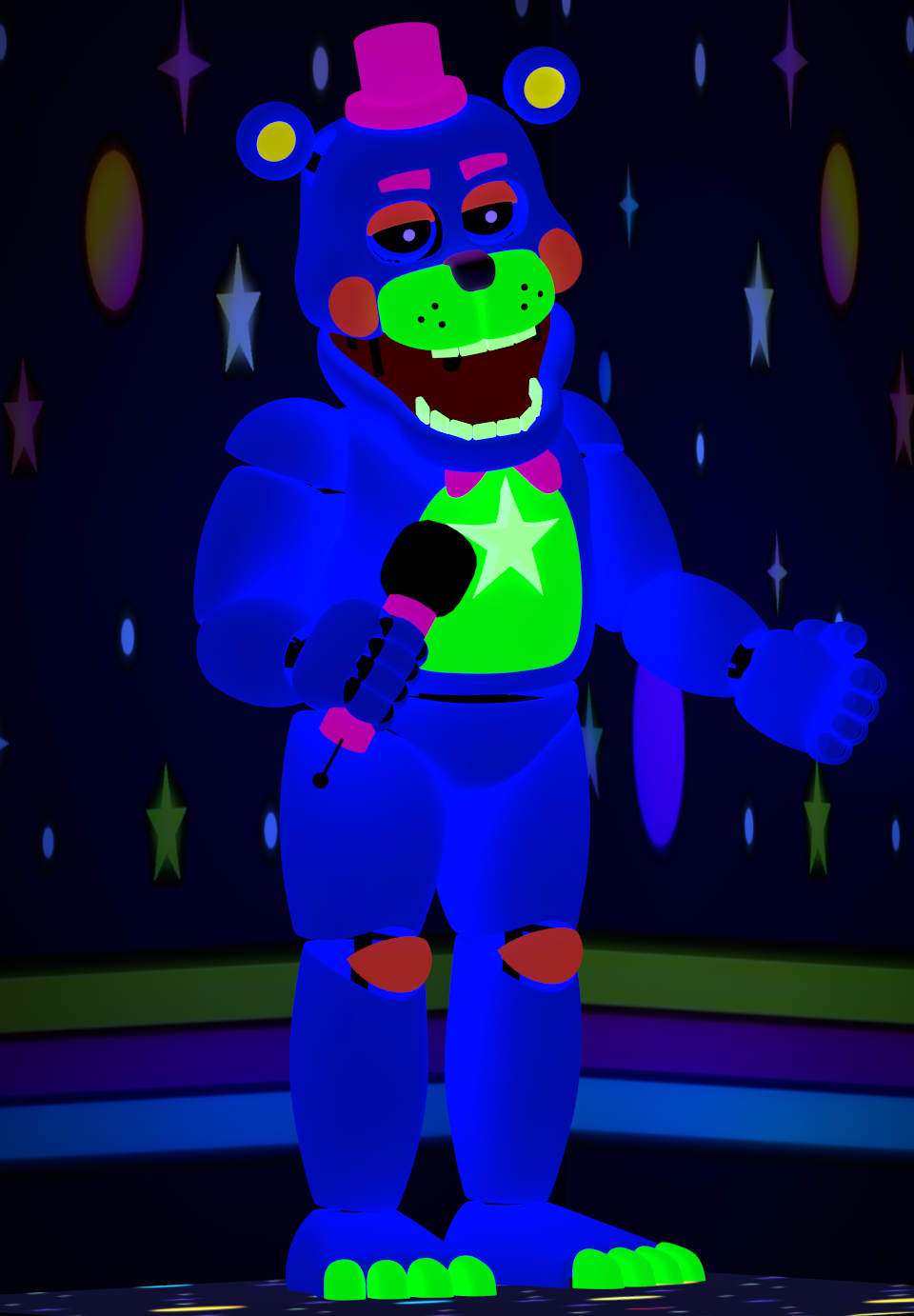 blacklight blue freddy